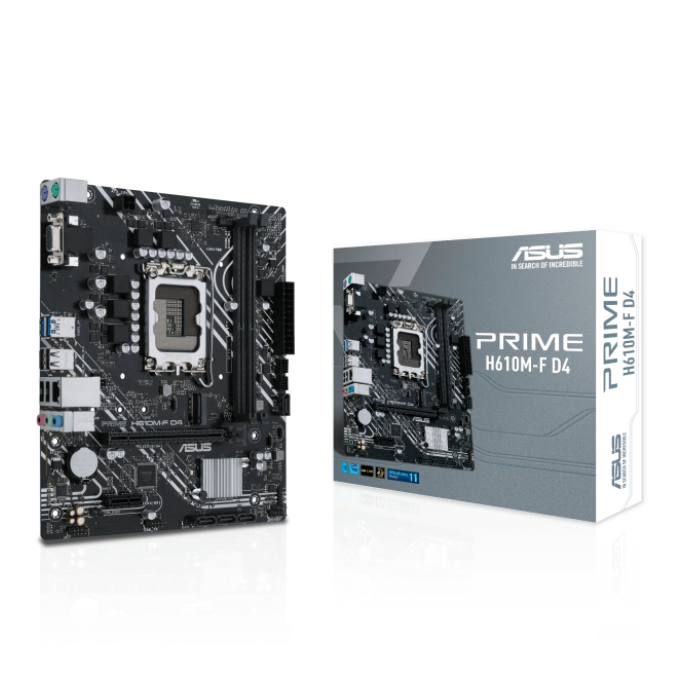 ASUS PRIME H610M-F DDR4 LGA1700 mATX Motherboard